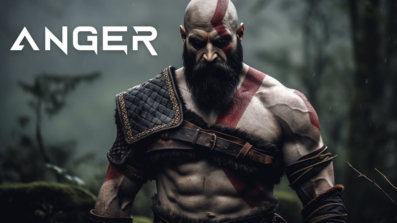 Kratos Speaks On Controlling Anger (AI) #motivational