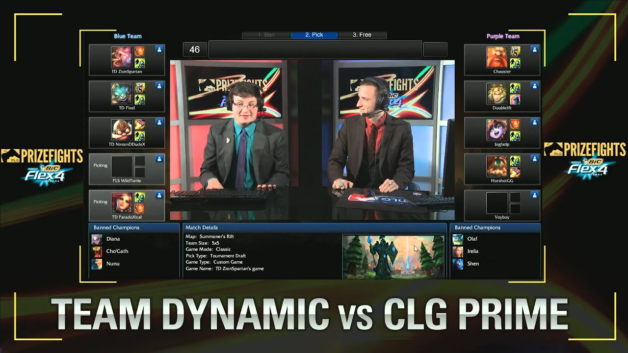 MLG Prizefights - CLG Prime vs Team Dynamic - Game 2 - Picks & Bans