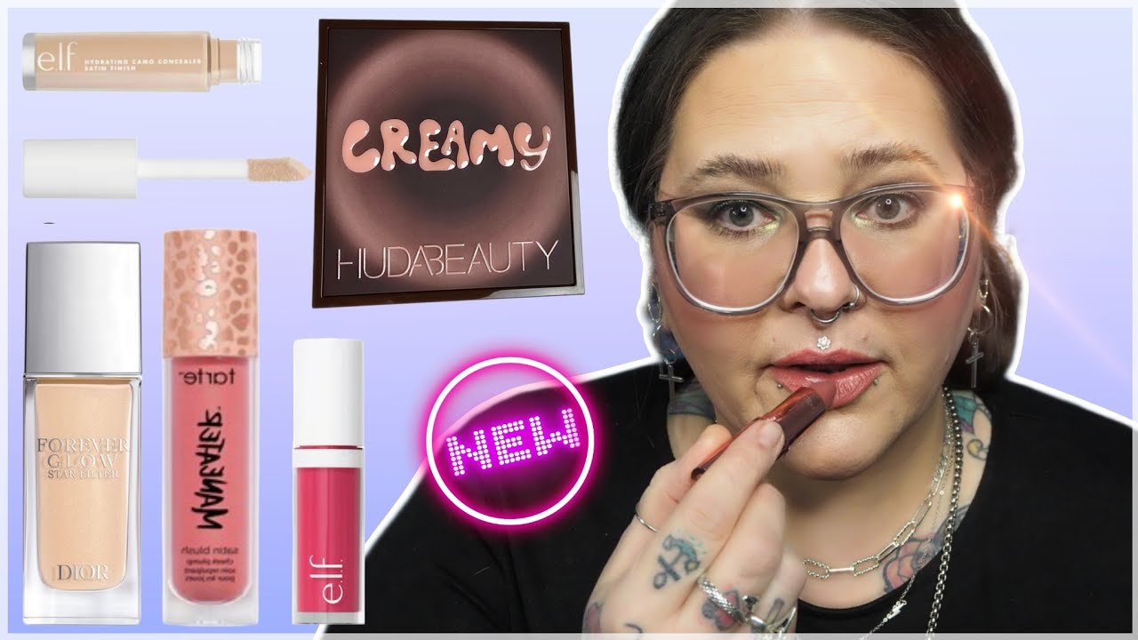 TESTING NEW MAKEUP | STYLE AND TALK | ELF | TARTE | DIOR | LA GIRL | CATRCE | HUDA | 4/24