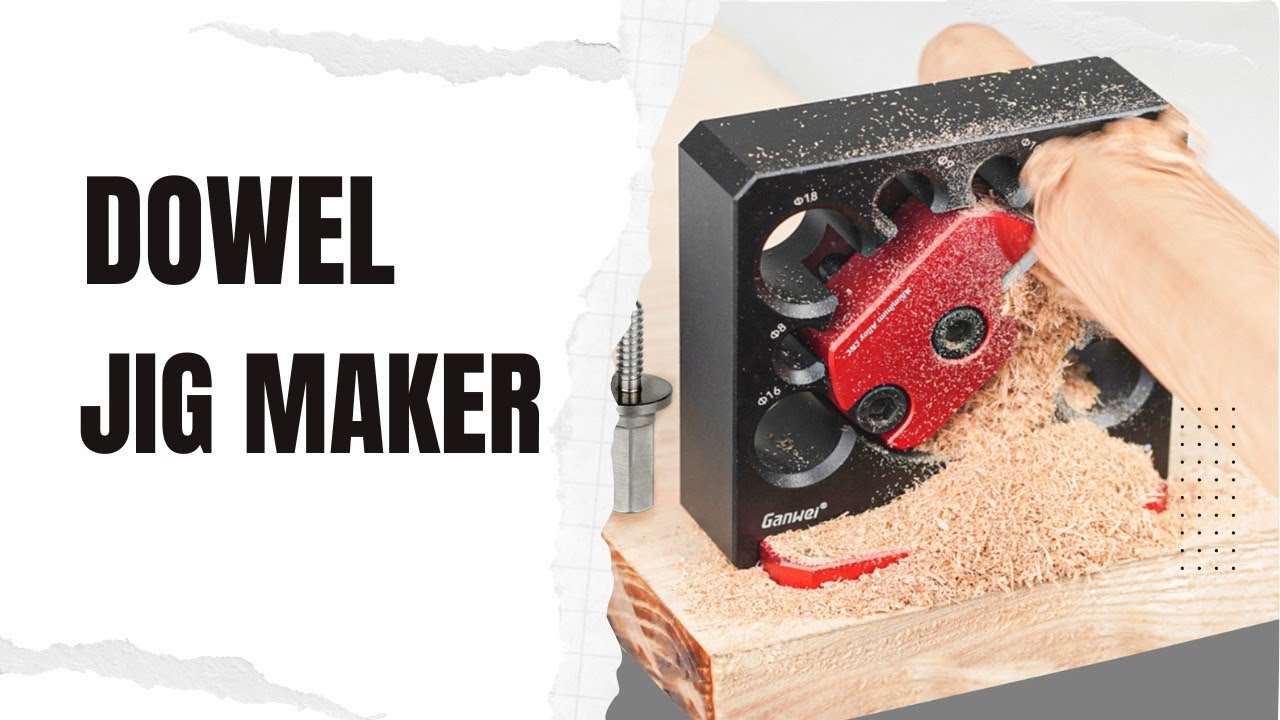Kamu harus punya alat ini!! ALAT PEMBUAT DOWEL KAYU dengan cepat dan praktis. Dowel Jig Maker