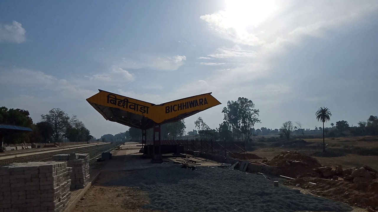 Bichhiwara Railway station part 2 Himmatnagar Udaipur Railway