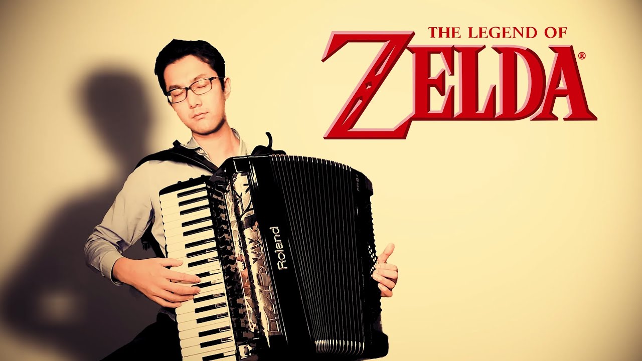 The Legend of Zelda　ゼルダの伝説のテーマをVaccordion（電子アコーディオン）でそれっぽく弾いてみた！Accordionist Hillel