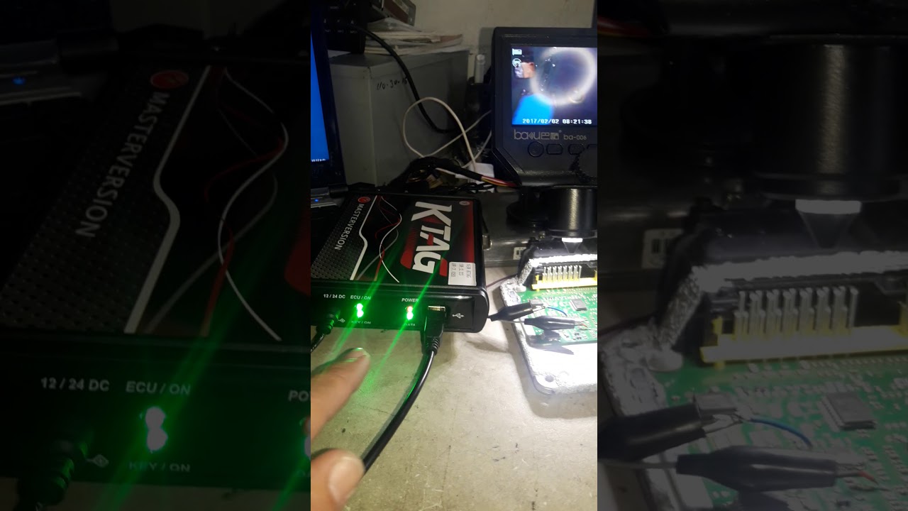 Reprogramación o virginizar con el KTAG computadora IAW 4SF de Fiat palio 2008. motor 1.8.