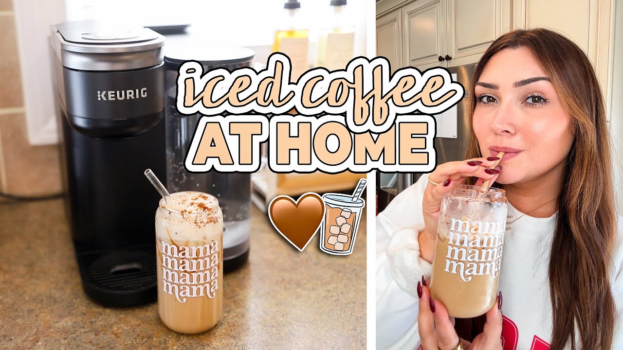 THE BEST GIFT FOR ICED COFFEE LOVERS 🤎 NEW Keurig K-Brew & Chill Coffee Maker + ICED LATTE RECIPE