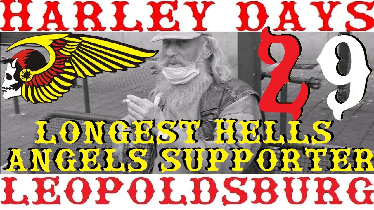 HELLS ANGELS BELGIUM LONGEST 40 YEARS SUPPORTER + (UNOFFICIAL) HARLEY DAYS LEOPOLDSBURG 29