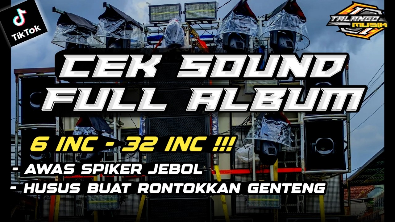 AWAS JEBOLL!!  DJ CEK SOUND FULL VARIASI BASS NJEDUG GLERR BY TALANGO MUSIK
