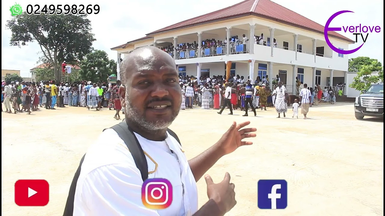 Dagbamete Commissioned  The largest Palace in Volta