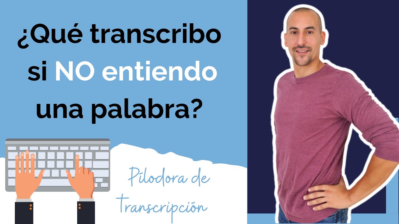 🕵️‍♂️ Cómo TRANSCRIBIR una palabra que NO SE ENTIENDE ❌ o no se puede escuchar en un audio