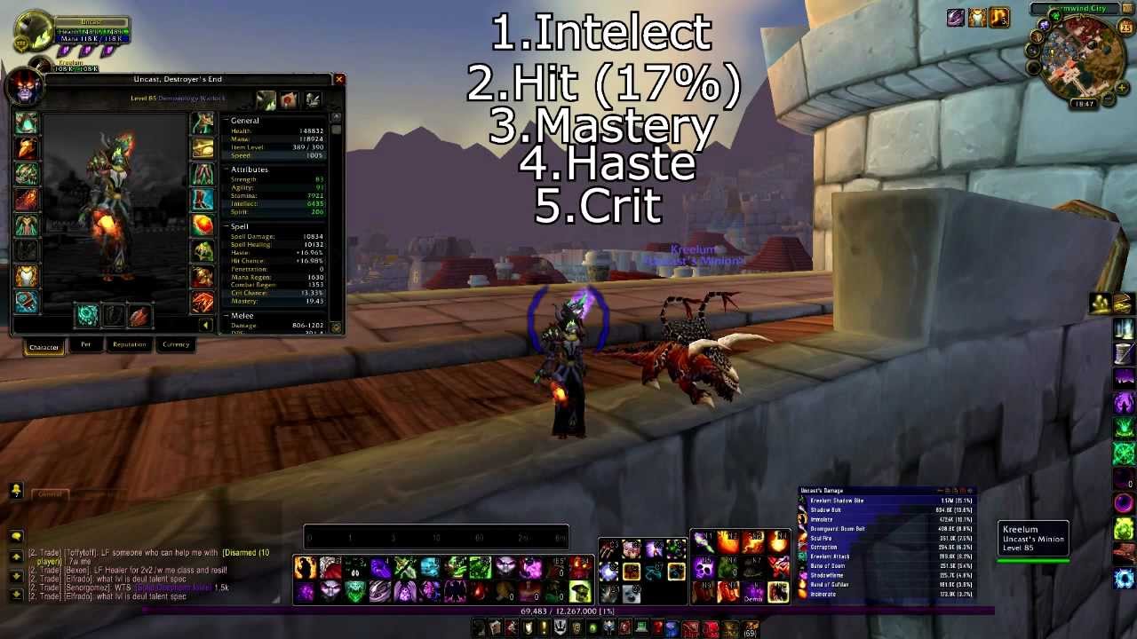 Uncast ~ BASIC Warlock 4.3 Guide! (Demonology)