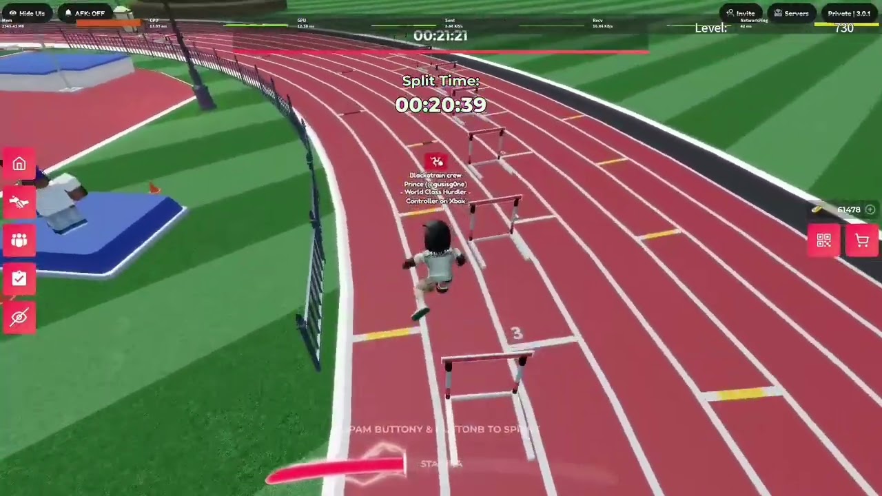 I 1v1d a fan! #fyp #trackandfieldinfinite #viral 