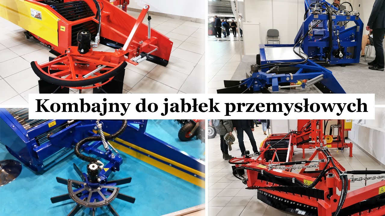 Kombajny do zbioru jabłek przemysłowych - nowości na TSW 2022