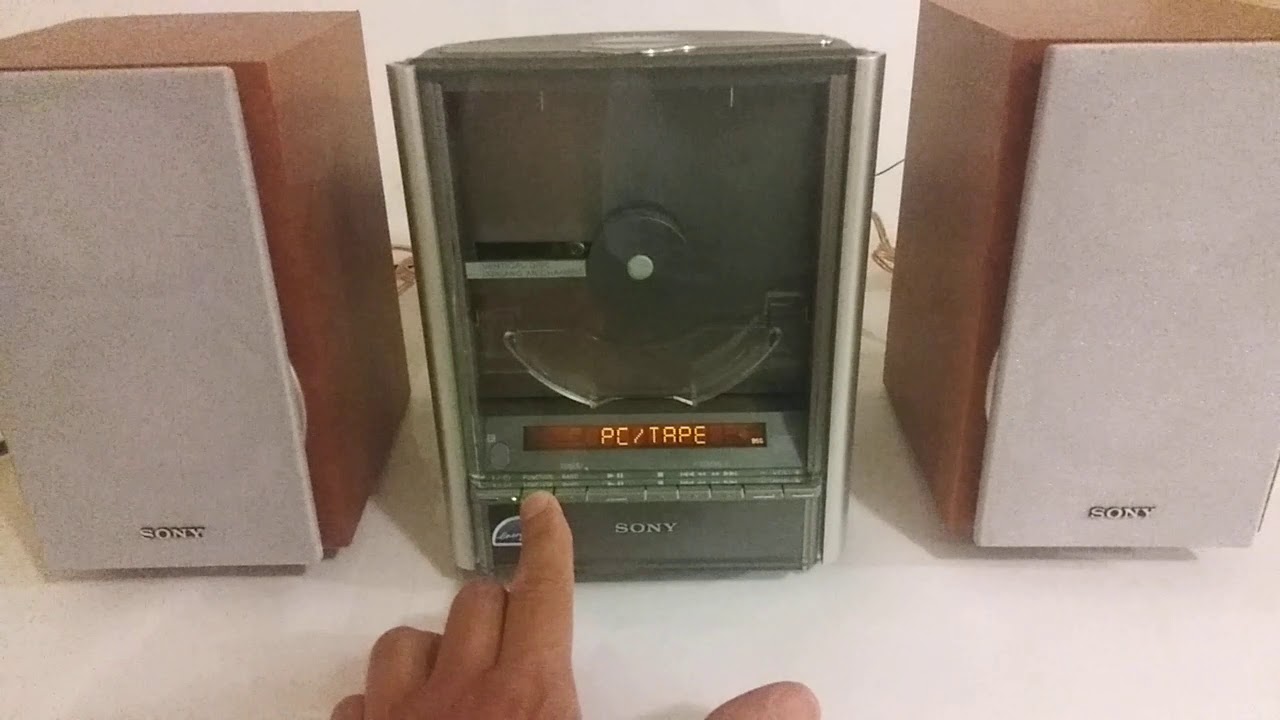 Sony CMT-EX100 Mini HiFi System Demo