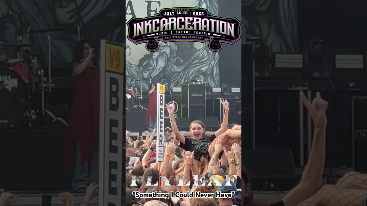 @FlyleafOfficial &lsquo;Something I Could Never Have&rsquo; LIVE! At Inkcarceration Festival 2023