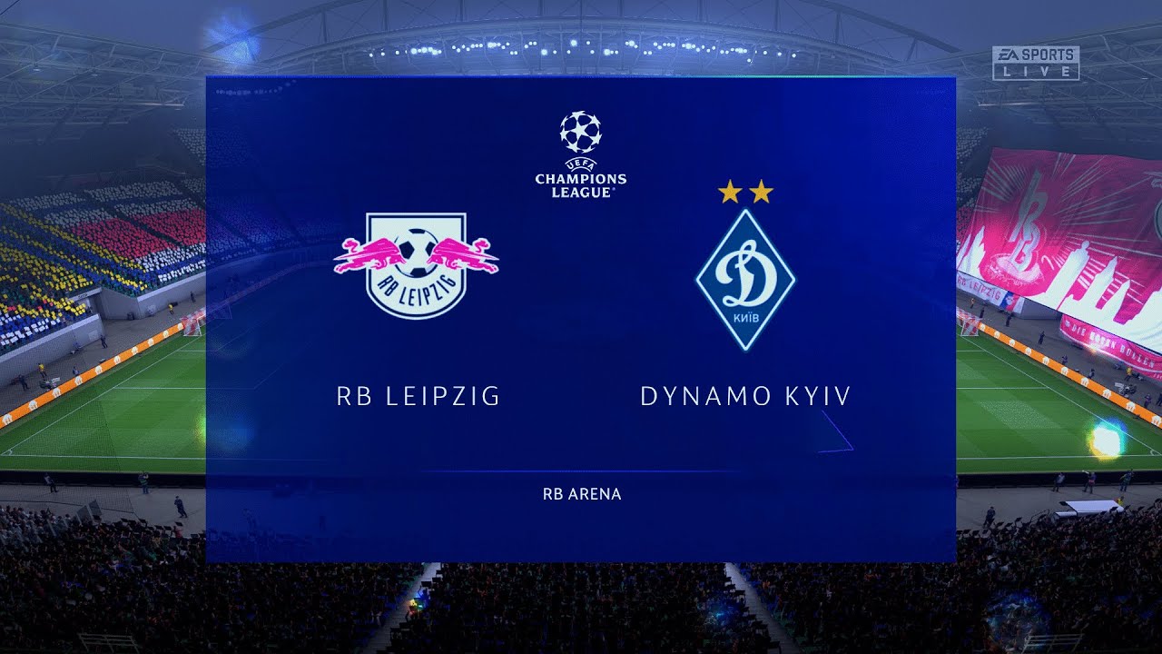 РБ ЛЕЙПЦИГ - ДИНАМО КИЕВ | ЛИГА ЧЕМПИОНОВ | FIFA 22 | ГРУППОВОЙ ЭТАП | ФИНАЛЬНАЯ ИГРА