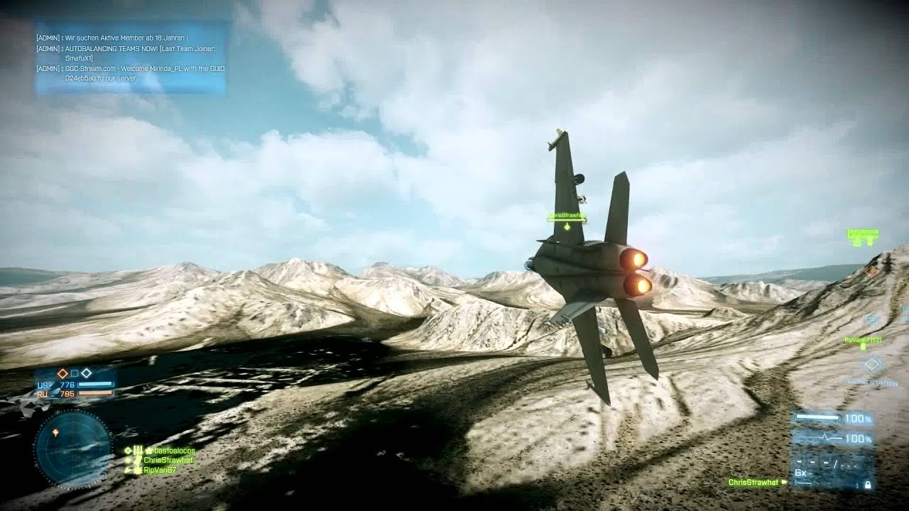 BF3 HD - Rising Through The Ranks (EPIC JET GAMEPLAY)