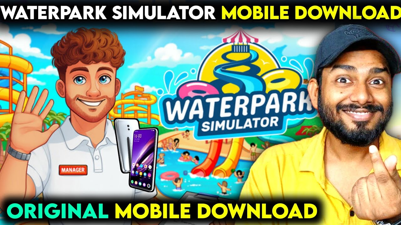 How To Download Waterpark Simulator in Mobile | Waterpark Simulator Download In Android | New Games