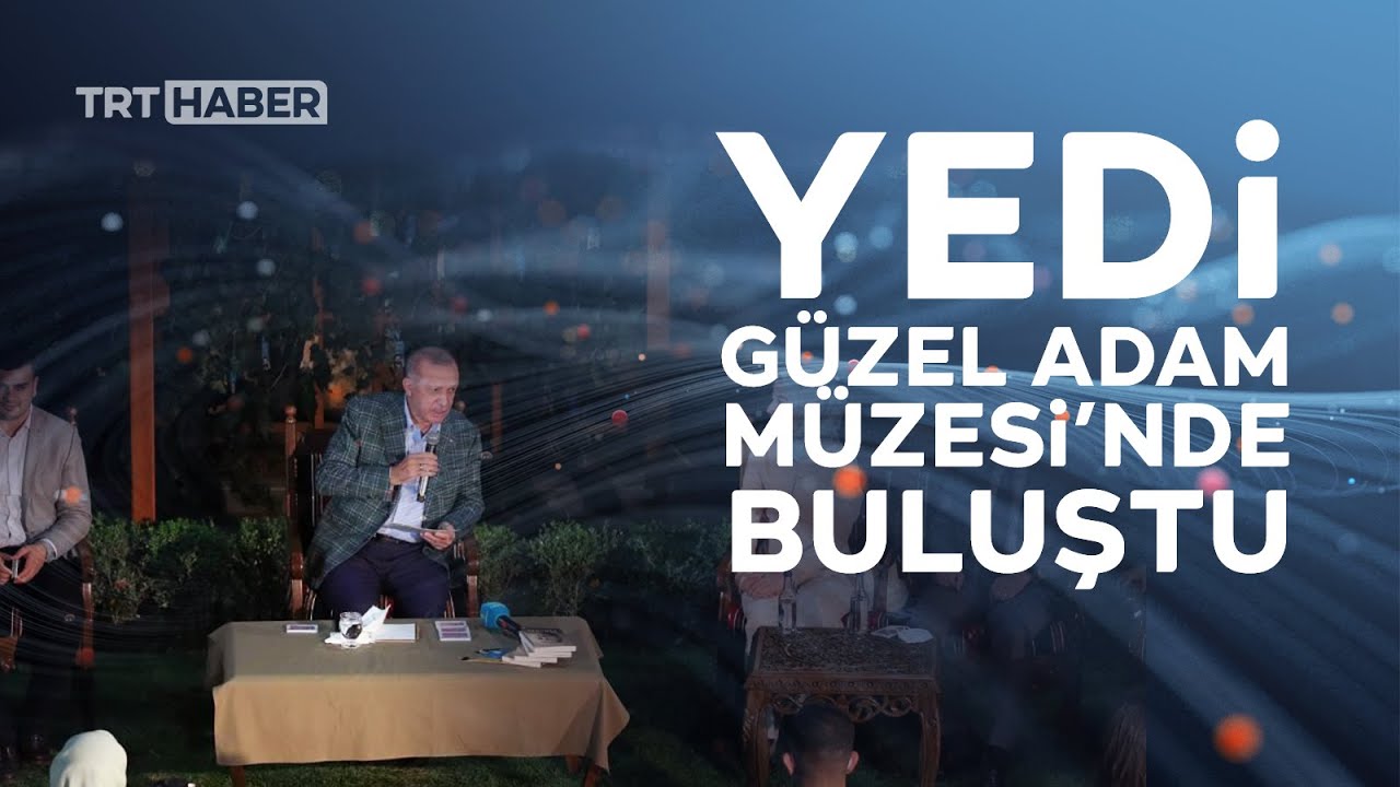 Cumhurbaşkanı Erdoğan'ın gençlerle şiir gecesi