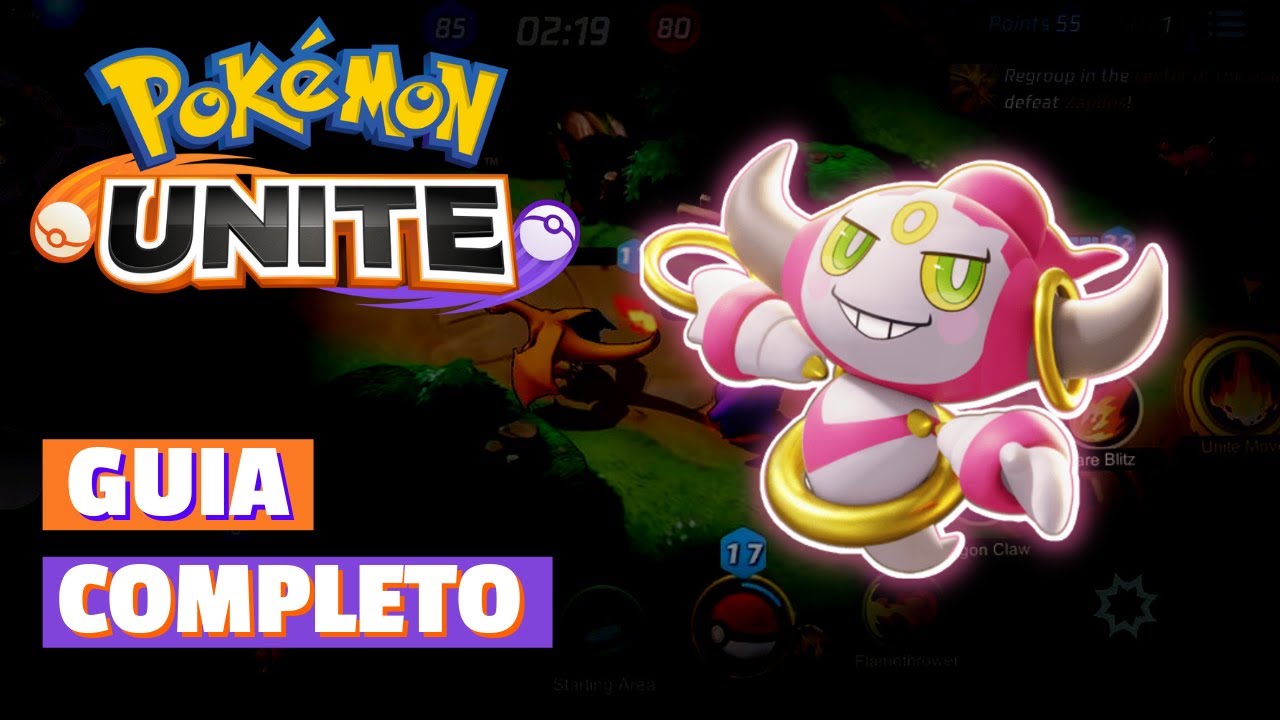 GUIA COMPLETO DO HOOPA | POKEMON UNITE