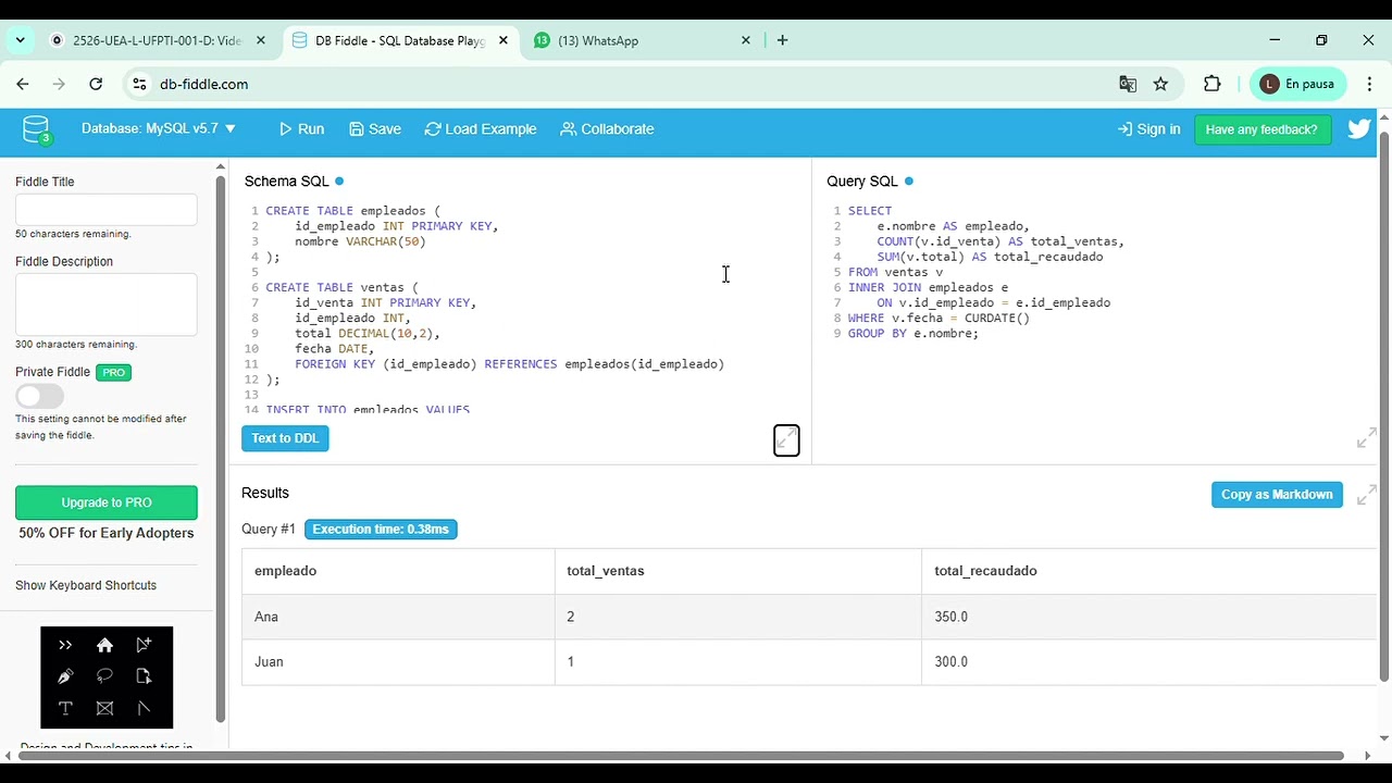 DB Fiddle   SQL Database Playground   Google Chrome 2026 03 01 22 17 38