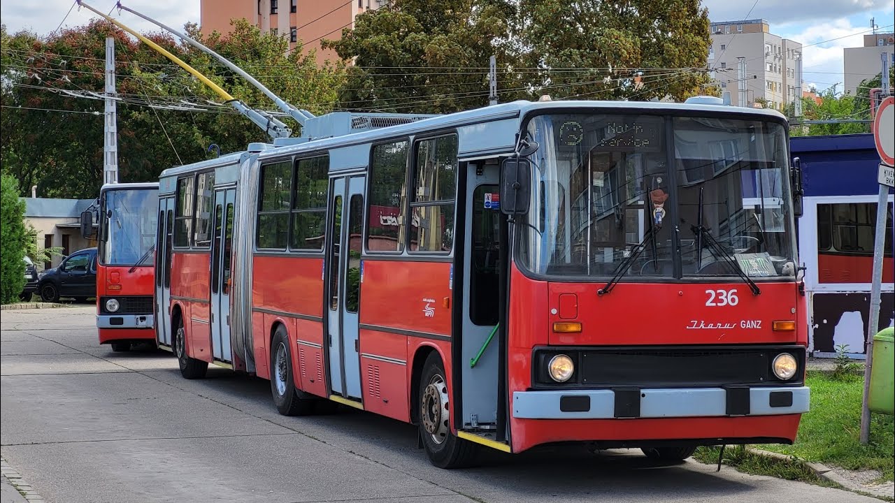 Ikarus 280T 236-os GVM vezetése Cockpit 2025 (tárolótéri menet) 