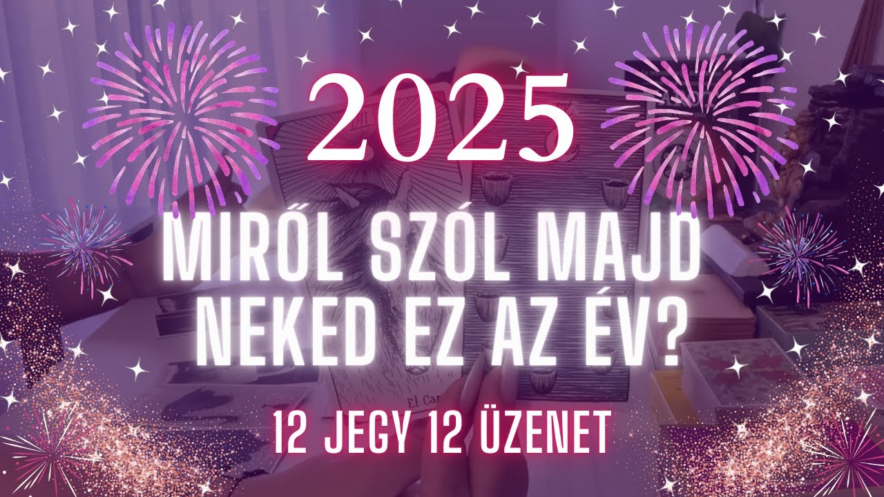 Miről szól majd neked 2025? ❤️ szerelem, karrier és a főbb leckék idén ❤️ Éves tarot minden jegynek