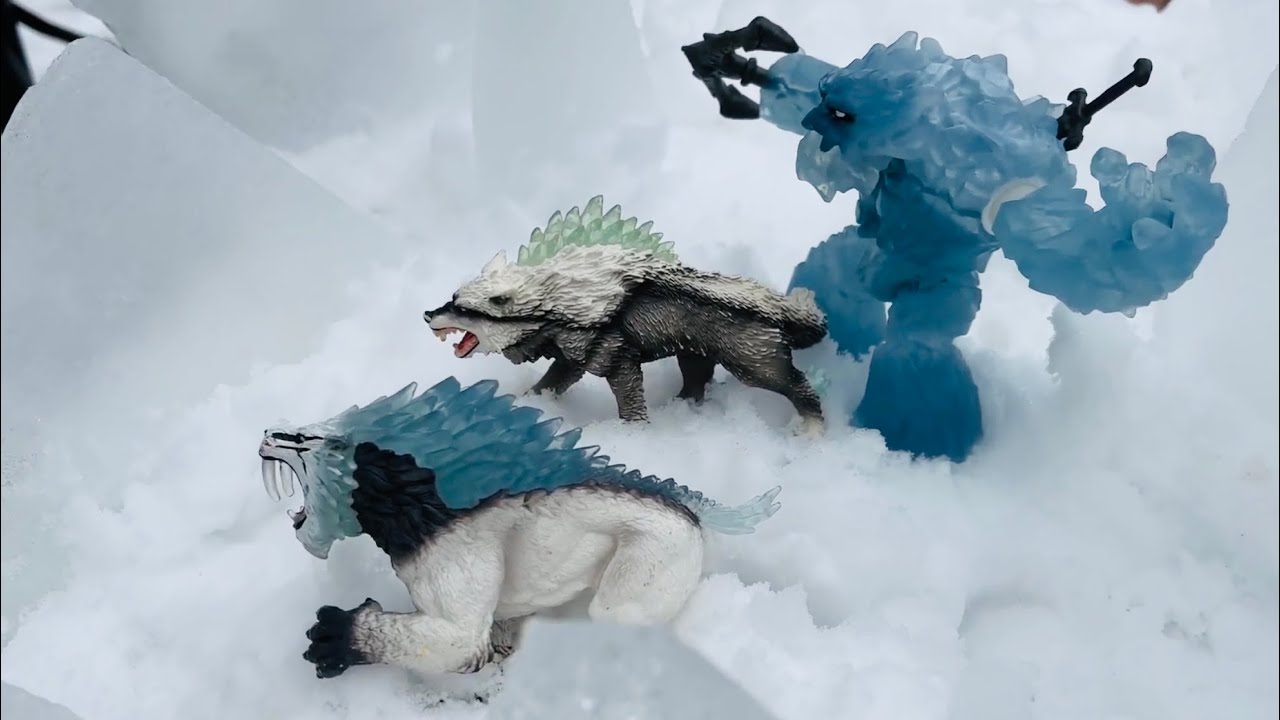 Schleich Eldrador EIS vs LAVA Teil 2 -Das Portal zu Ninjago @schleich @theosspielewelt2774 @LEGO