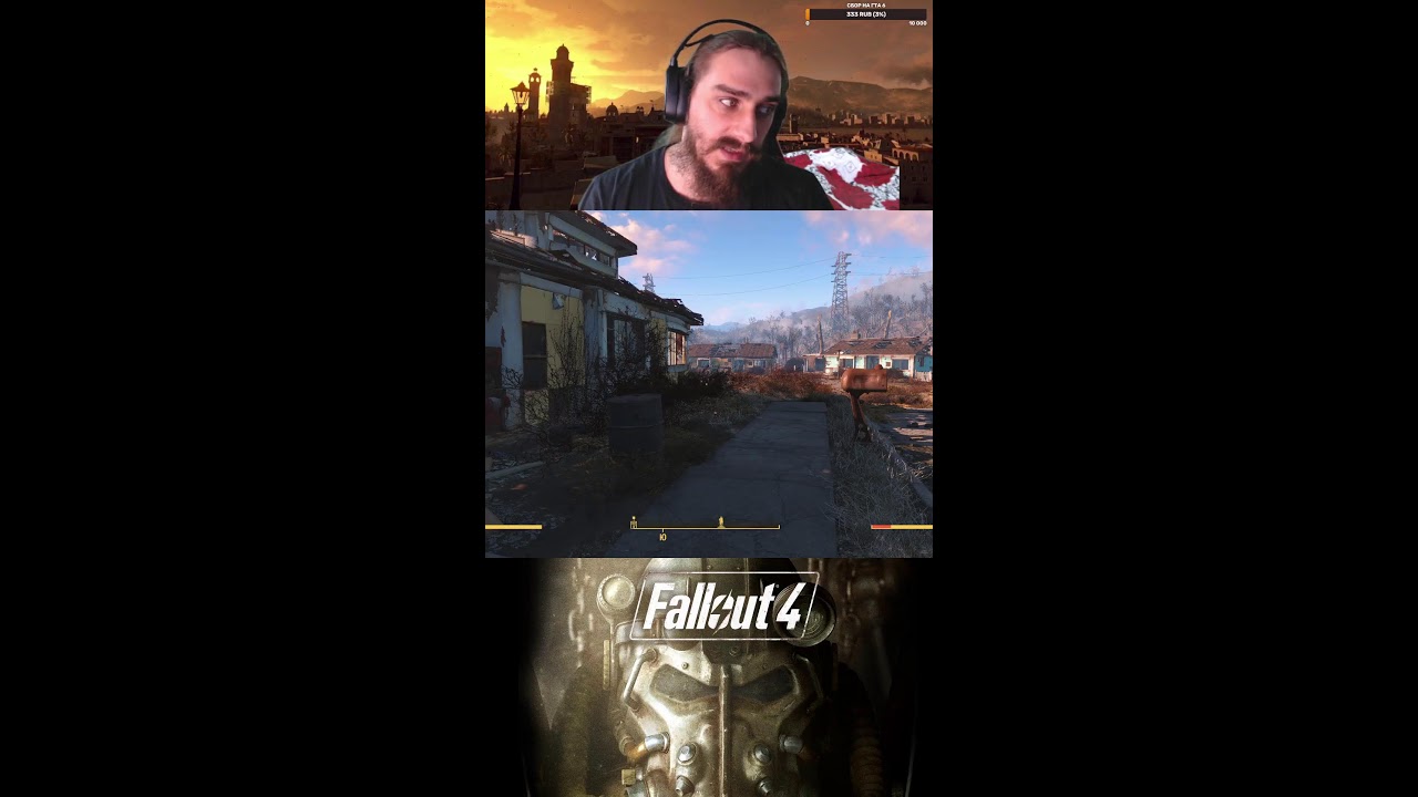 💀 Писатель не умрёт | Fallout 4: Ультрахардкор [Стрим 1] #fallout #gaming