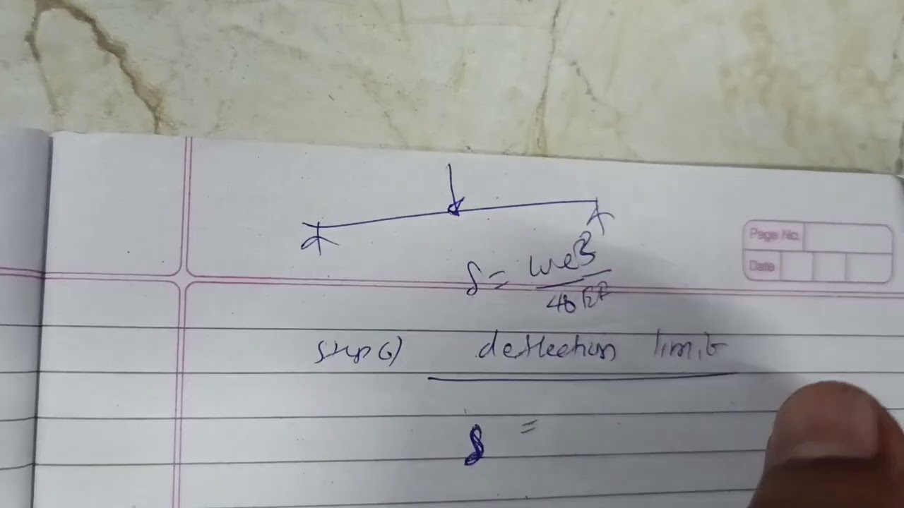 Laterally supported beam 2 part 3