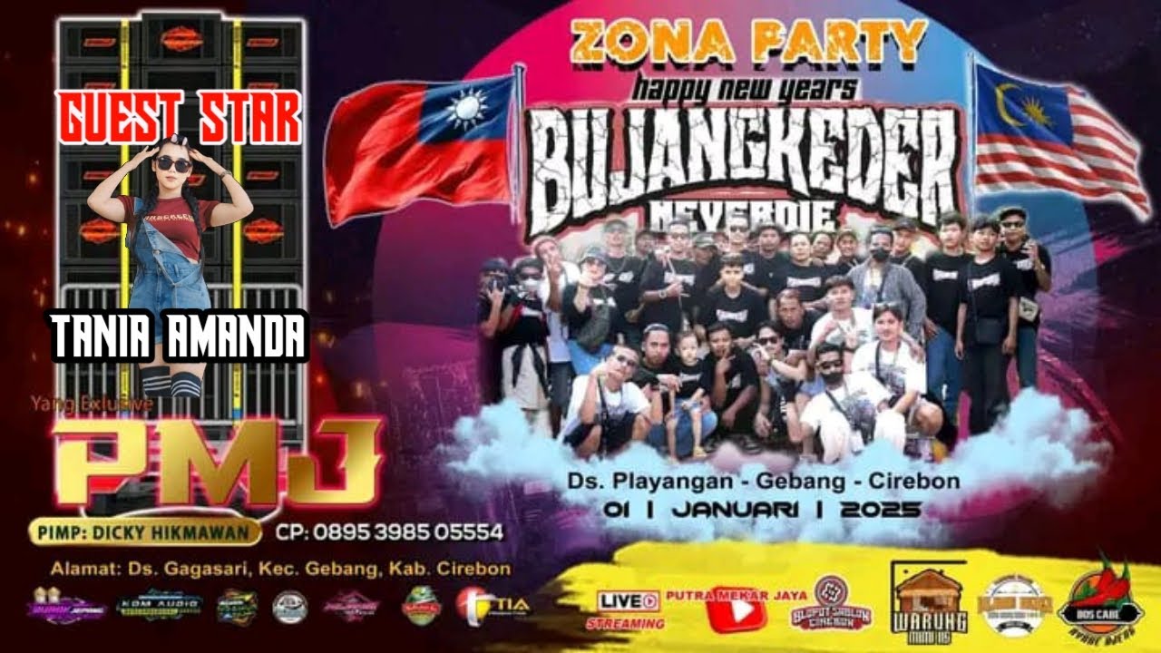 🔴 LIVE YANG EXCLUSIVE PUTRA MEKAR JAYA || DESA PELAYANGAN - GEBANG -CIREBON || RABU,01-01-2025