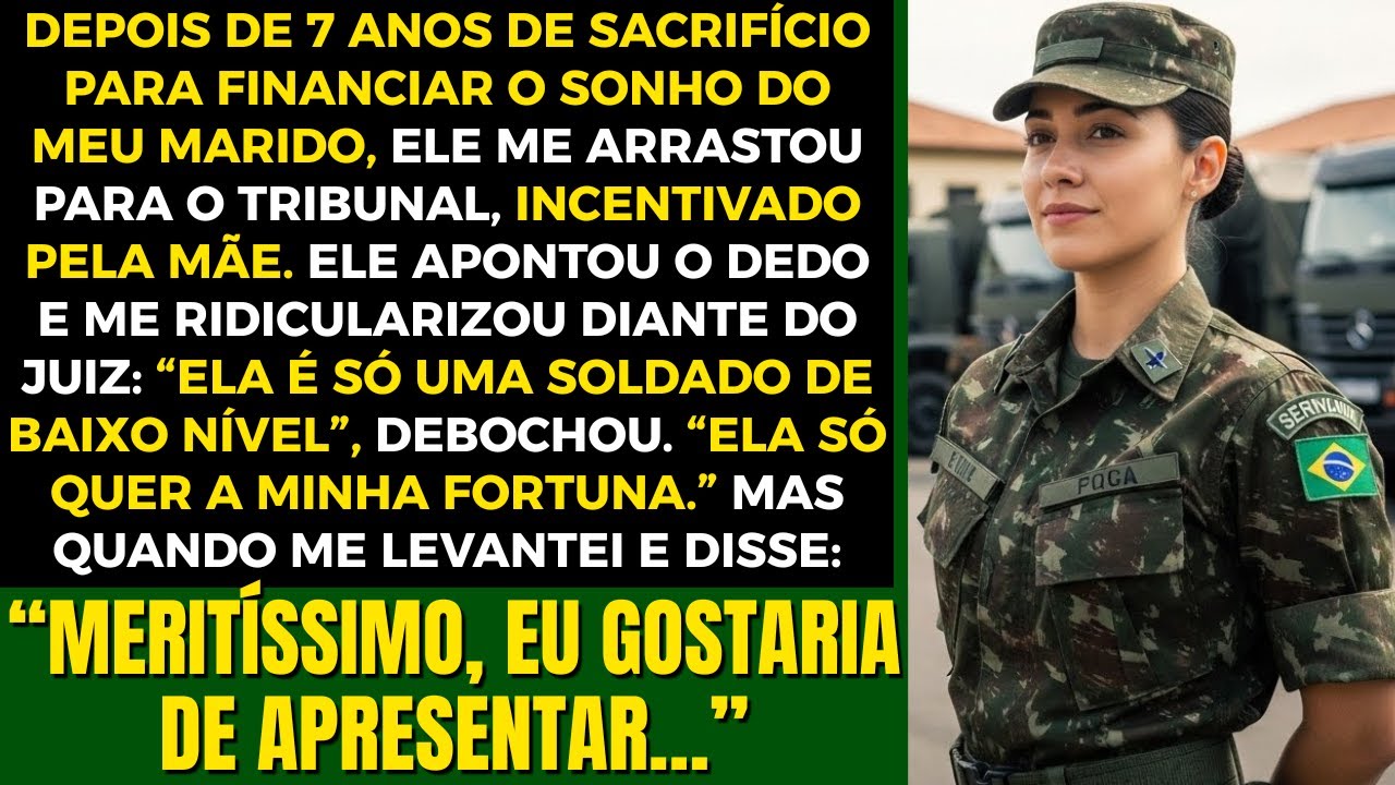 Depois de 7 anos apoiando o sonho do meu marido, ele me levou ao tribunal, e aqui está o que acon...