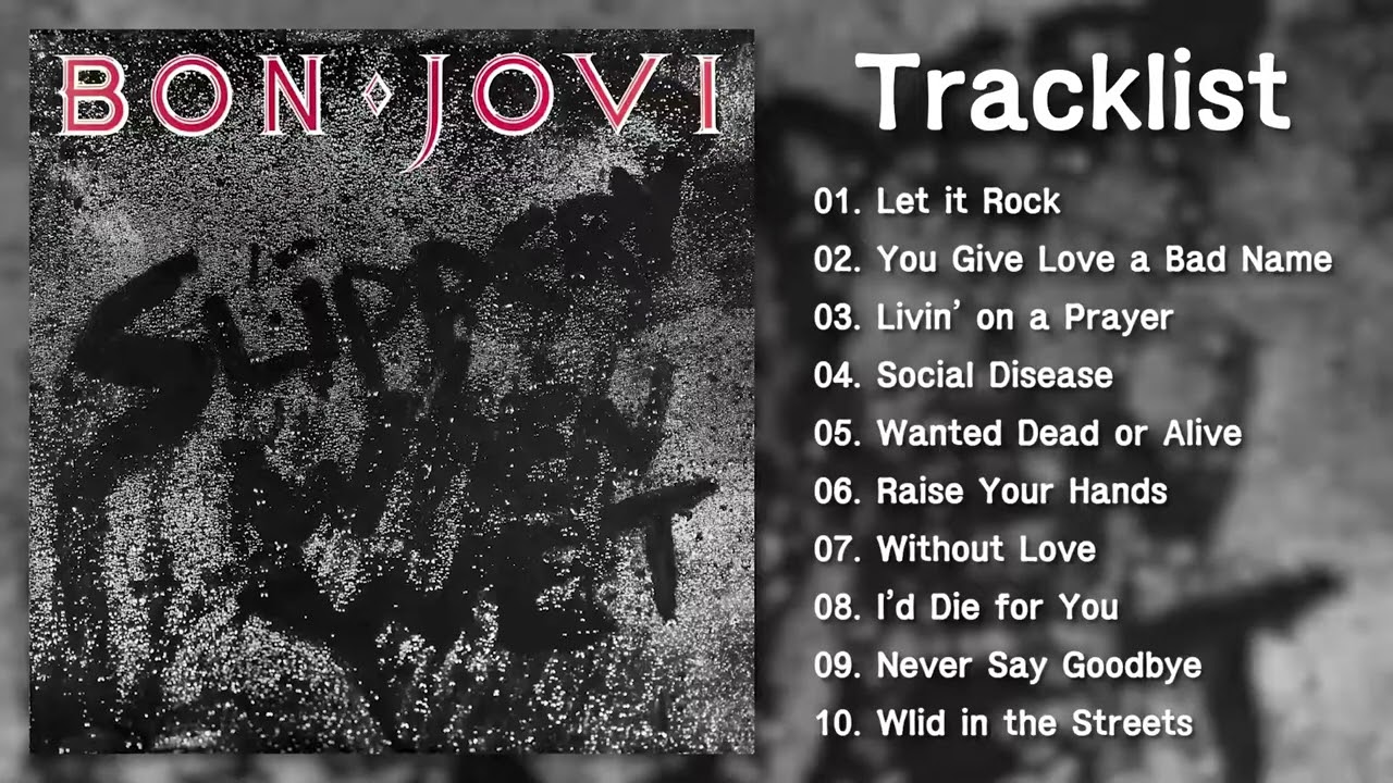 Full Album Bo̲n Jo̲vi   Slipper̲y Whe̲n We̲t