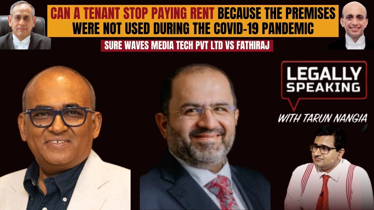 Can A Tenant Stop Paying Rent Because The Premises Were Not Used During The Covid-19 Pandemic | LS