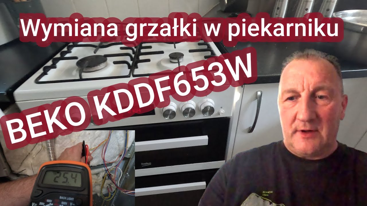Wymiana grzałki w piekarniku BEKO KDDF653W