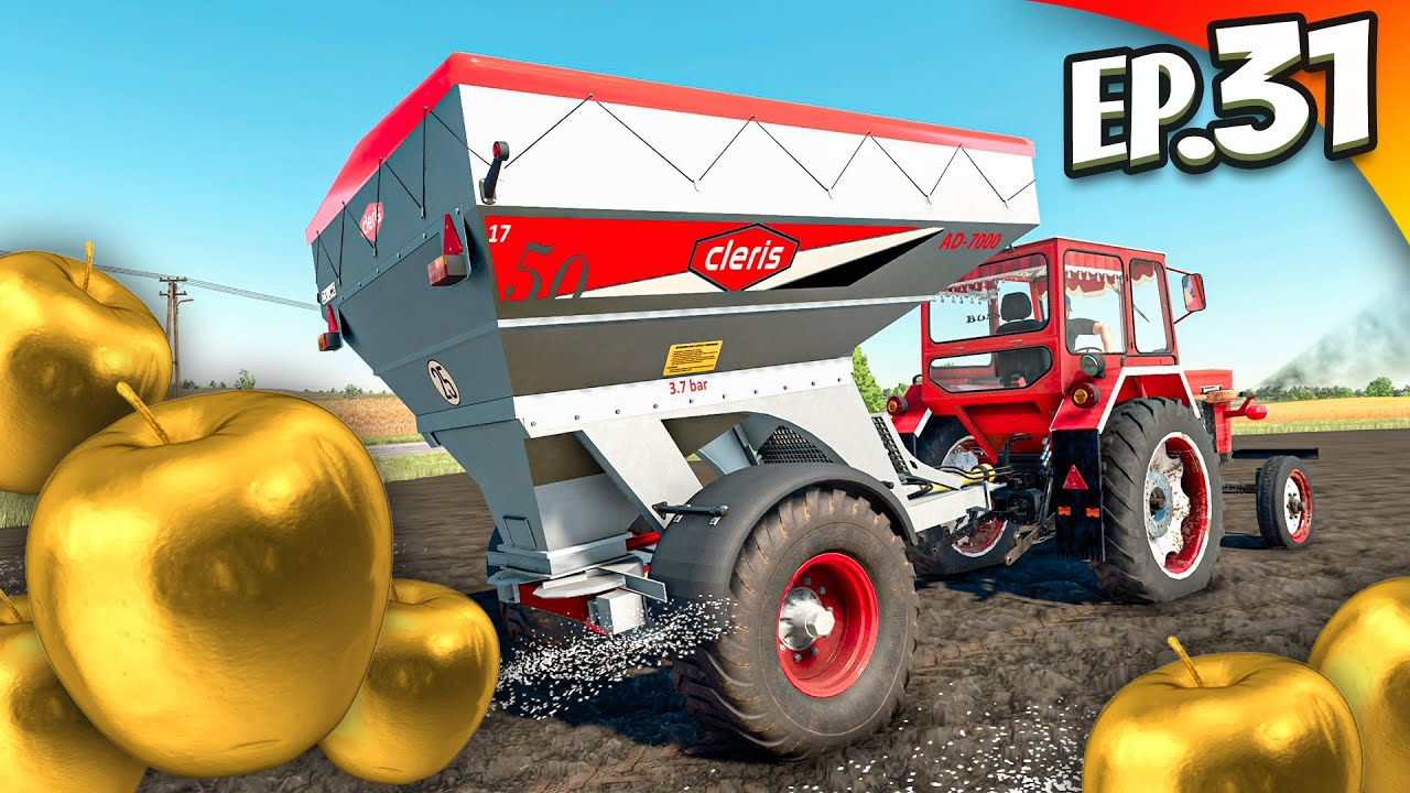 CEL MAI MISTO FERTILIZATOR SI MERELE DE AUR - Ferma UTB Ep.31