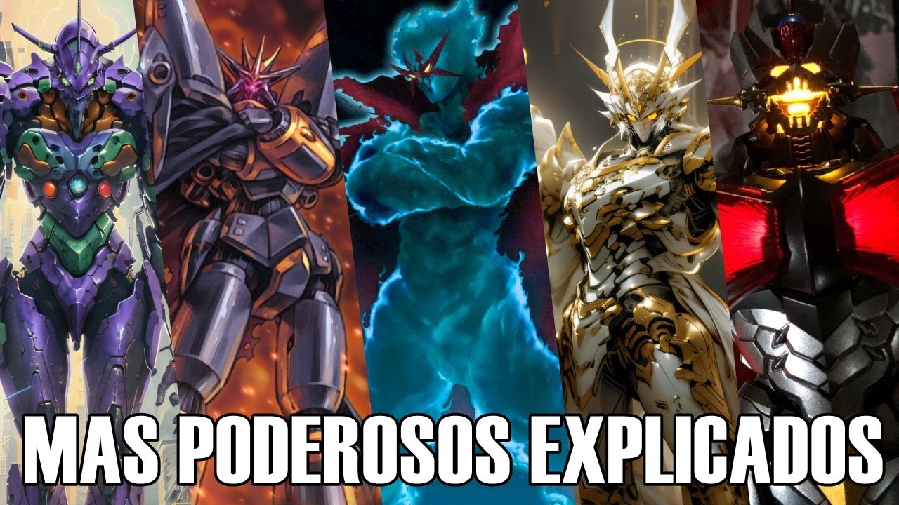 Todos los MECHAS Mas PODEROSOS que Derrotan Seres LOVECRAFTIANOS