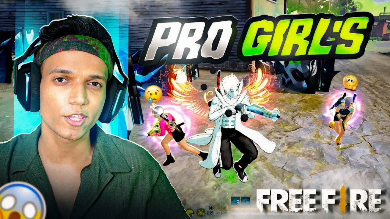 Pn Harsh Found Cute Girl Squad In Random CS Game - Garena Free Fire 