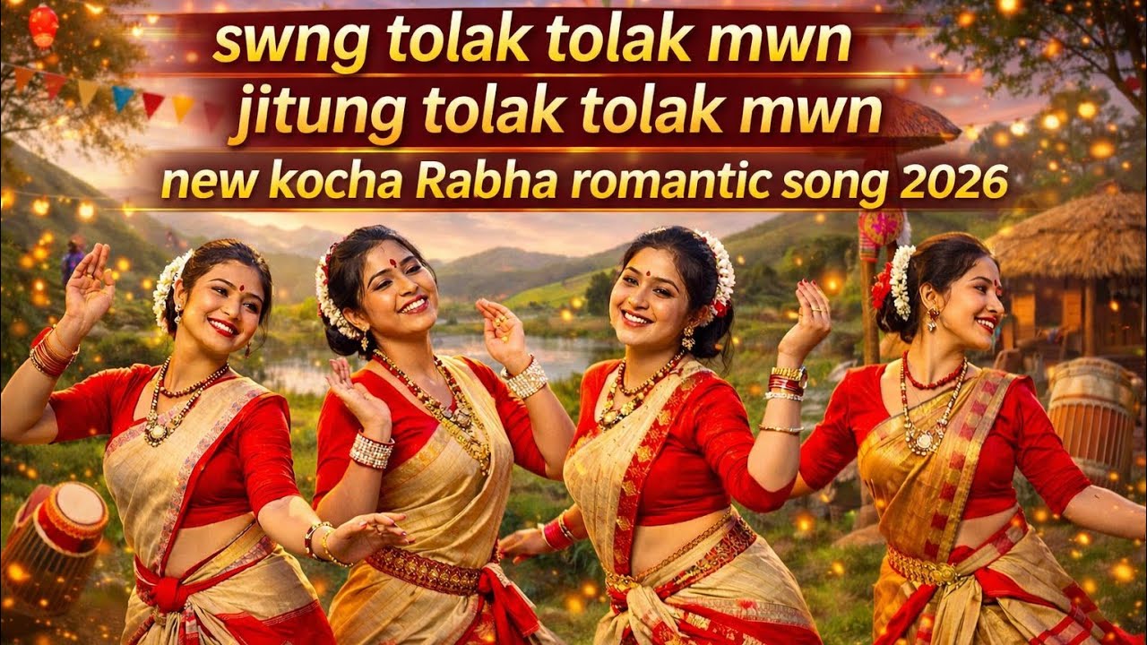 Swng Tolak Tolak Mwn | Jitung Tolak Tolak Mwn | New kocha Rabha Dance Song 2026 |