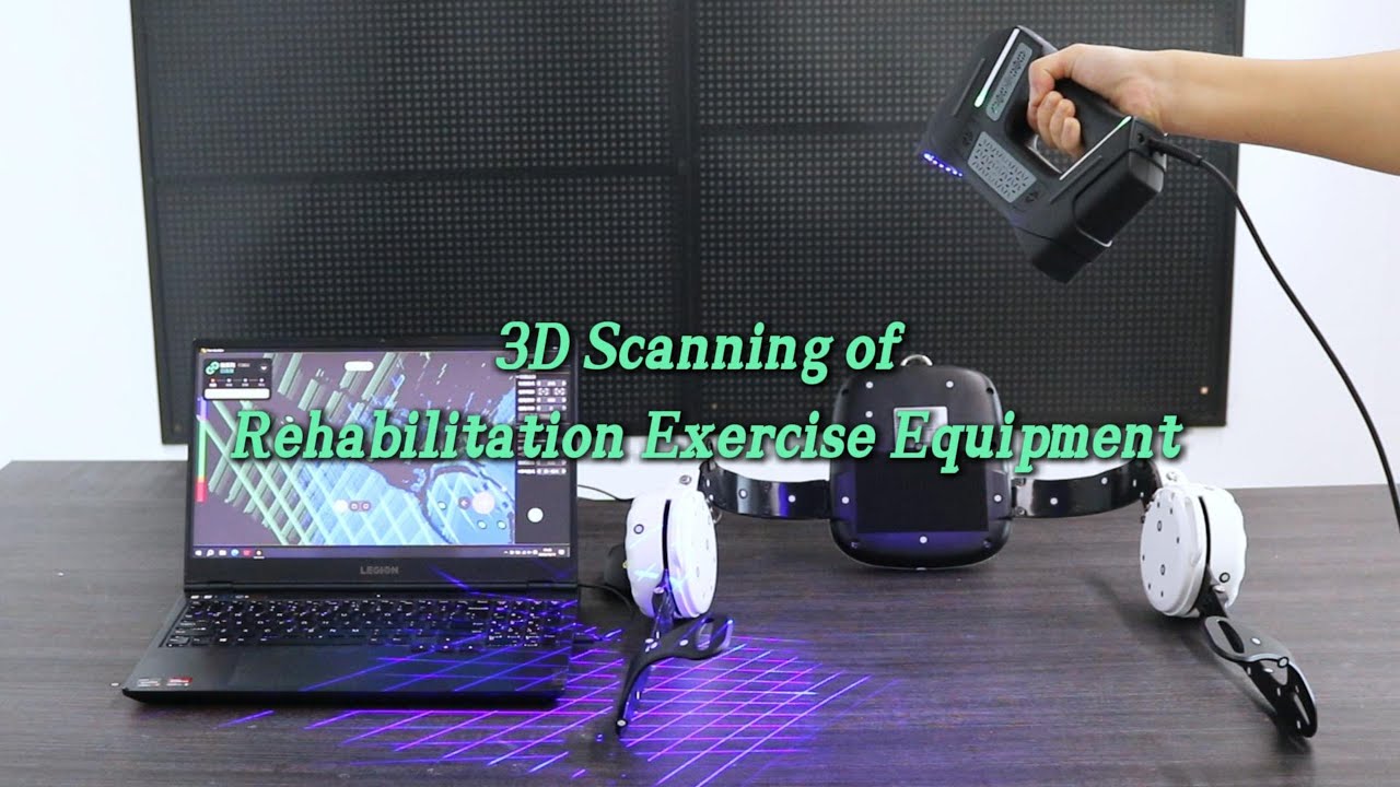 Scan Rehabilitation Exercise Equipment with BBCV EXTR series 3D scanner#3dscanning #3dprinting