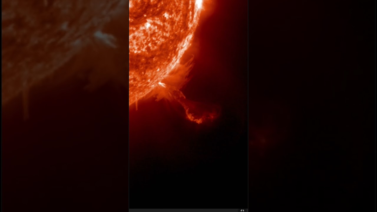Beautiful plasma eruption - 18.2.26