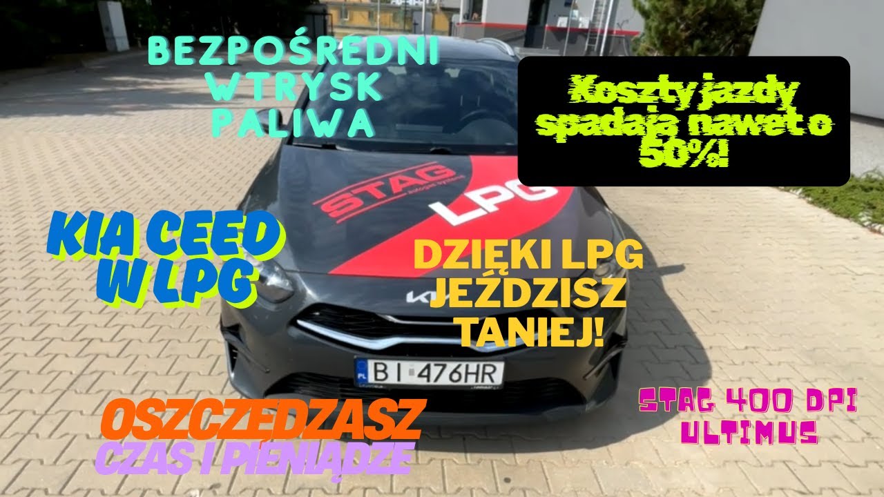 Kia Ceed 1.0 T-GDI z instalacją LPG STAG &ndash; ponad 100 000 km na gazie [BEZPOŚREDNI WTRYSK PALIWA]!