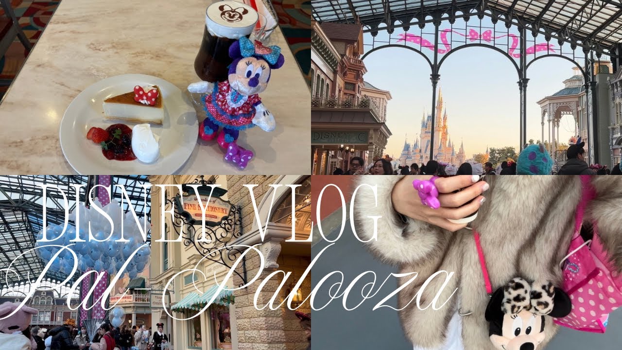 【Vlog】初ぼっちディズニー🎀ミニパル開園から大満喫🎶全部詰め込むミニー尽くしのリアルな1日