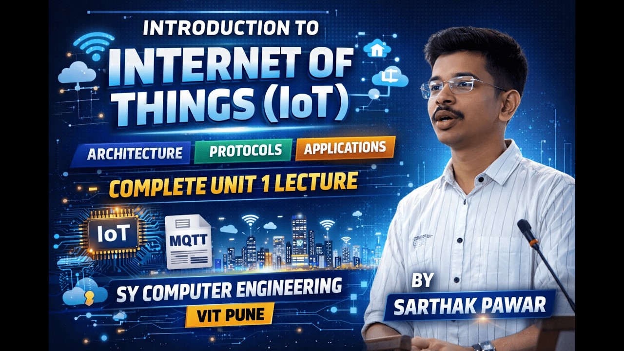 Introduction to Internet of Things (IoT) | Complete Unit 1 Explained