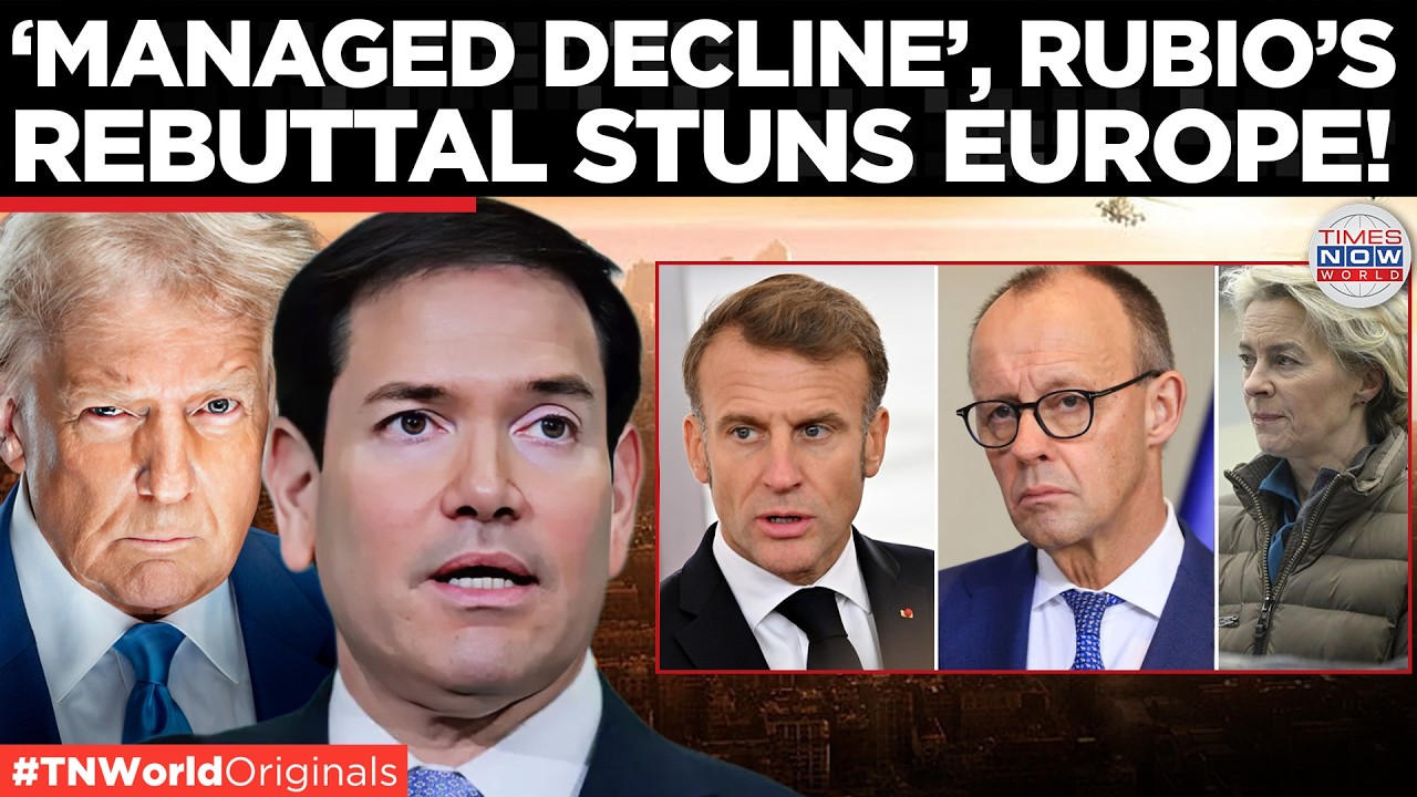 RUBIO WARNS EUROPE: 'Weak Allies Weaken us' &ndash;  US Intends to Chart 'New Century of Prosperity'
