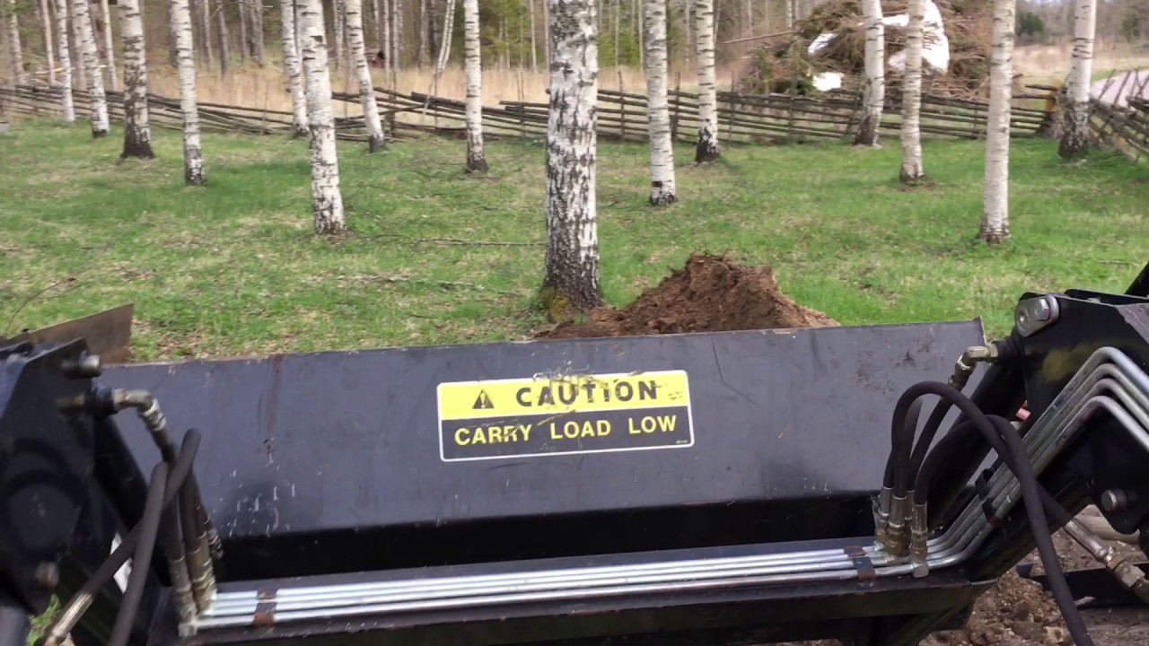 Working with the Simplicity Legacy Garden Tractor Loader
