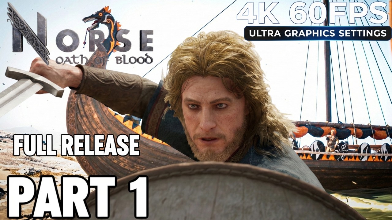 NORSE: Oath of Blood - Gameplay Walkthrough Part 1 (Full Game) [4K Ultra]