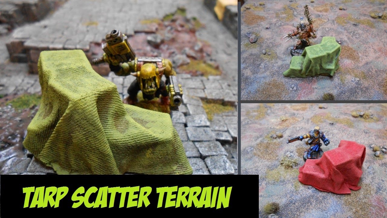 Tarp Scatter Terrain Tutorial