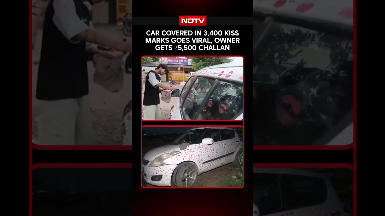 Madhya Pradesh News | 3,400 Kisses, 5.5 Million Views, Then ₹5,500 Challan