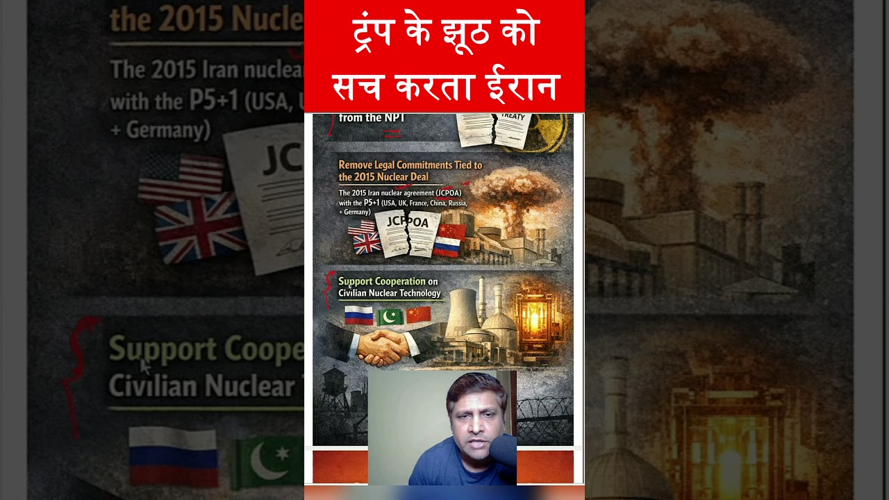 Nuclear Crisis Deepens: Why Iran Wants to Leave NPT?। #shorts