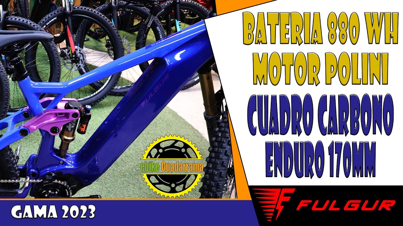EBIKE FULGUR MULA 880 CARBONO - ENDURO