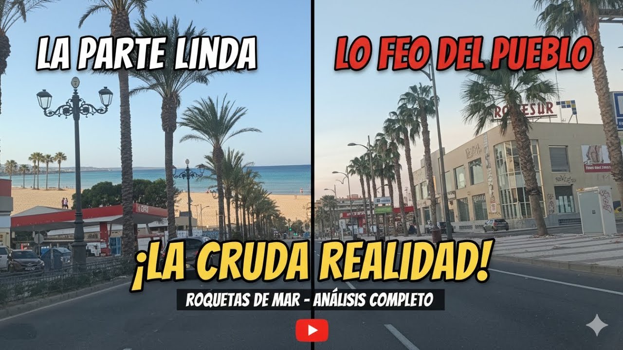 🇪🇸 ROQUETAS DE MAR (Almería): La parte linda vs. La cruda realidad 🏖️🤔 
